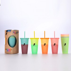 PP color changing water cup
