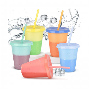 Small color changing cup